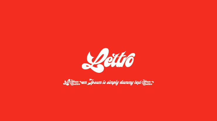 Lettro Font