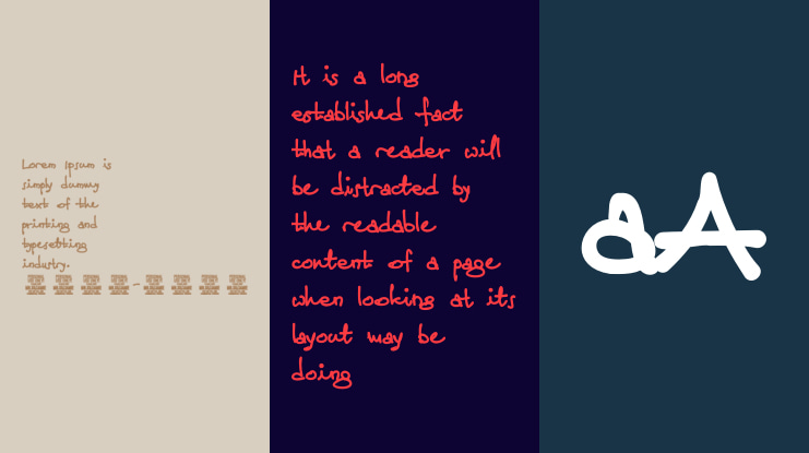 Jamie Handwriting  PERSONAL USE Font Family