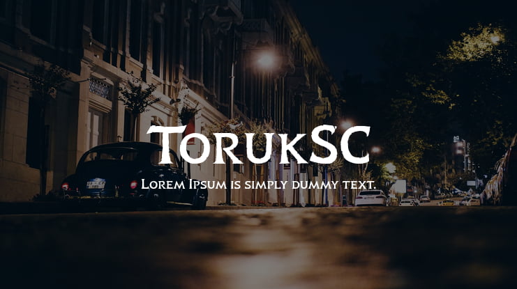 TorukSC Font