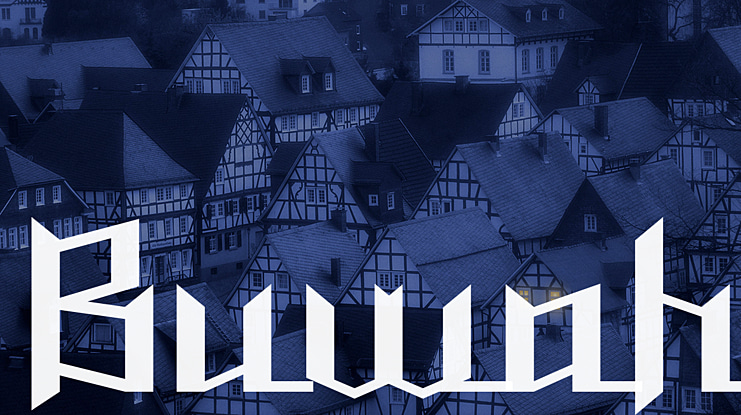 Buwah Font