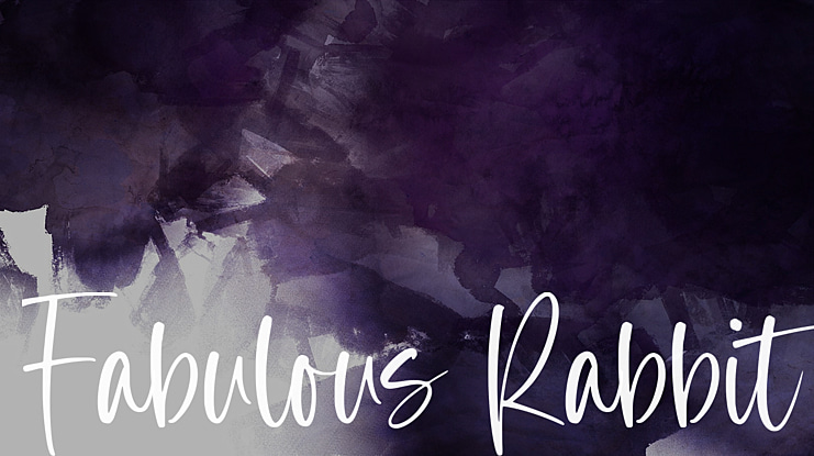 Fabulous Rabbit Font
