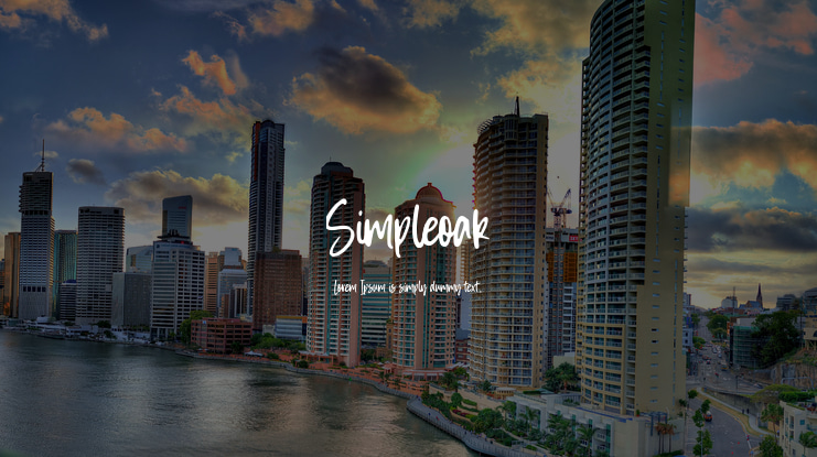 Simpleoak Font