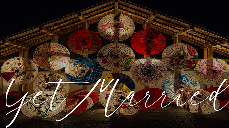 Get Married Font