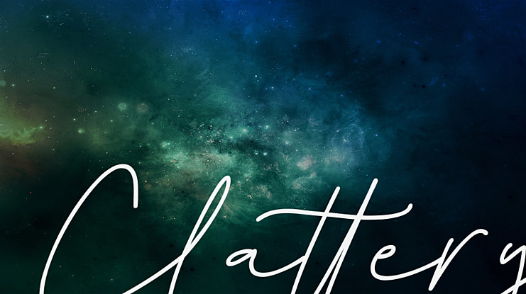 Clattery Font