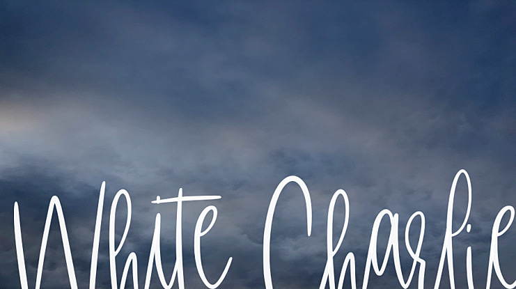 White Charlie Font