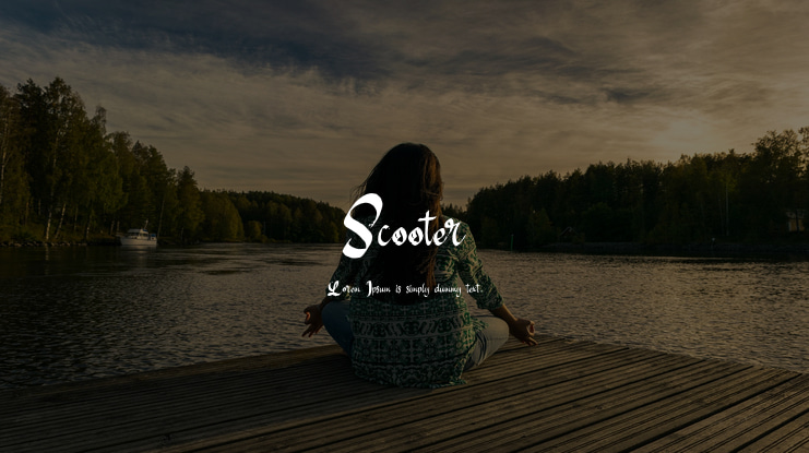 Scooter Font