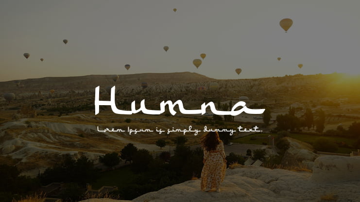 Humna Font