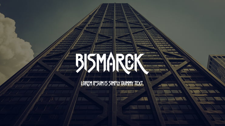 Bismarck Font