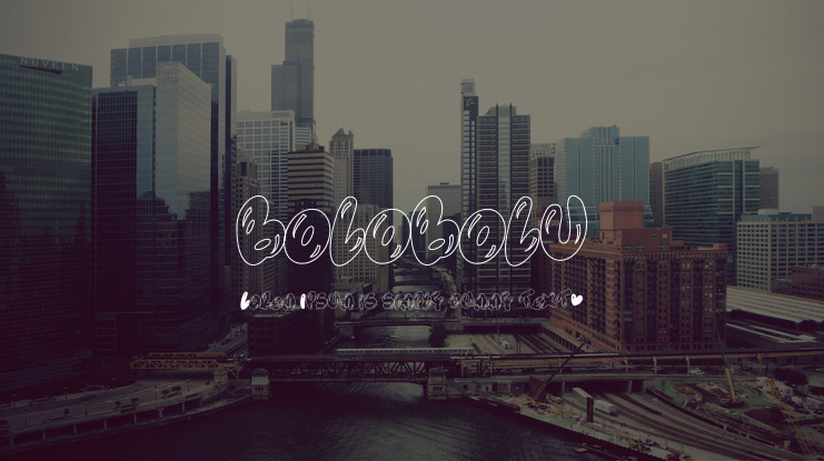 bolobolu Font