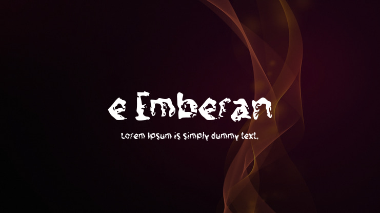 e Emberan Font