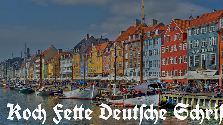 Koch Fette Deutsche Schrift Font