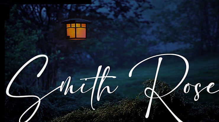 Smith Rose Font