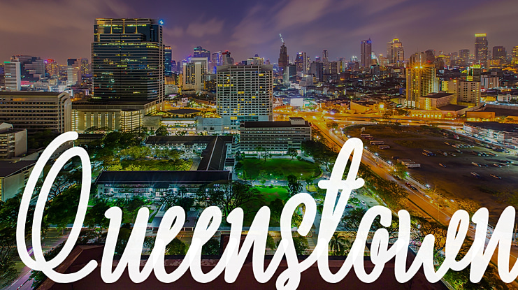 Queenstown Font