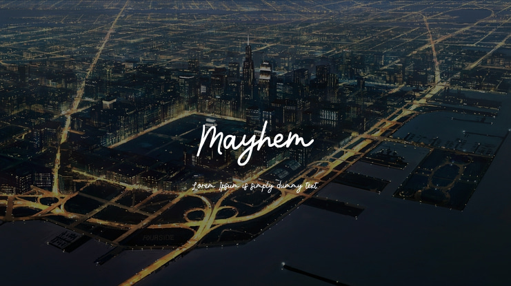 Mayhem Font
