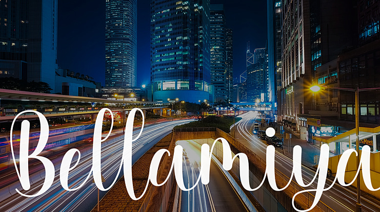 Bellamiya Font