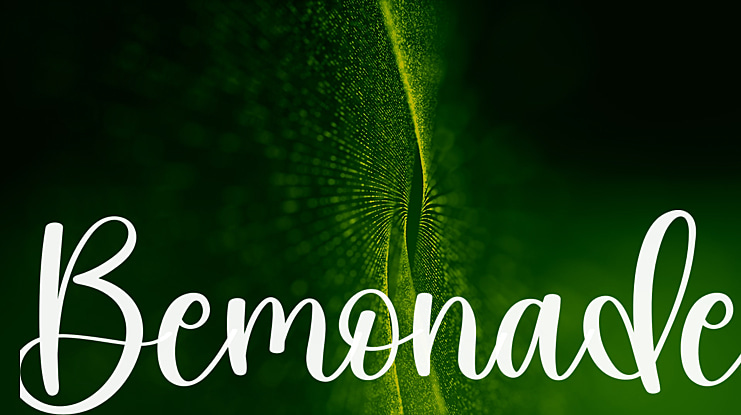 Bemonade Font