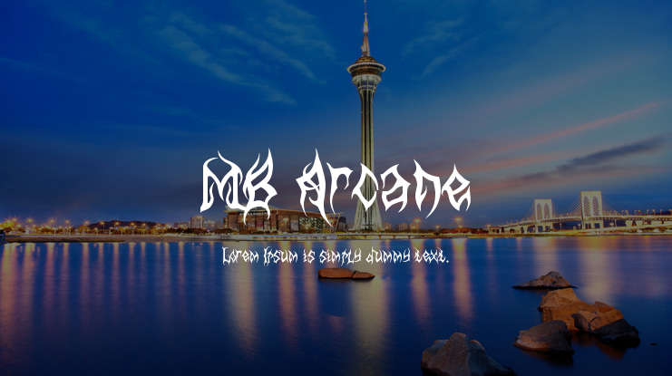 MB Arcane Font