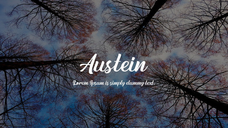 Austein Font