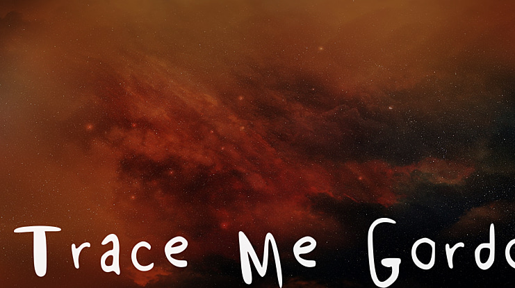 Trace Me Gordo Font