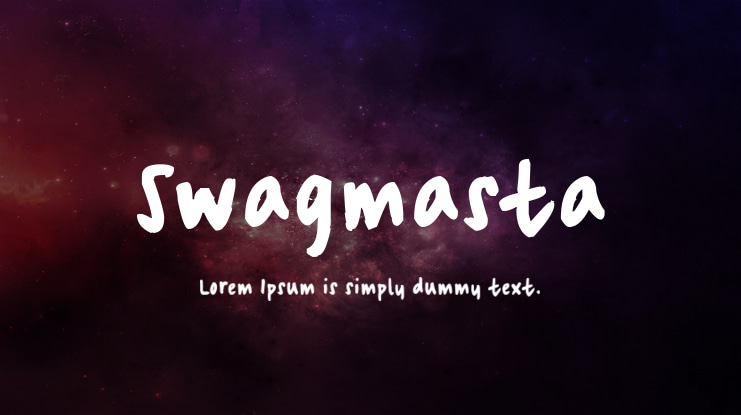 Swagmasta Font