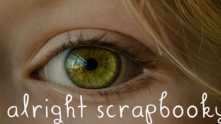 Alright Scrapbooky Font