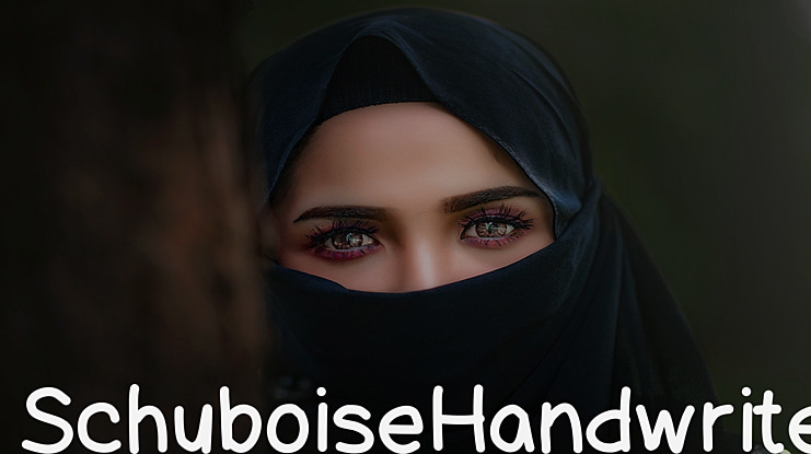 SchuboiseHandwrite Font