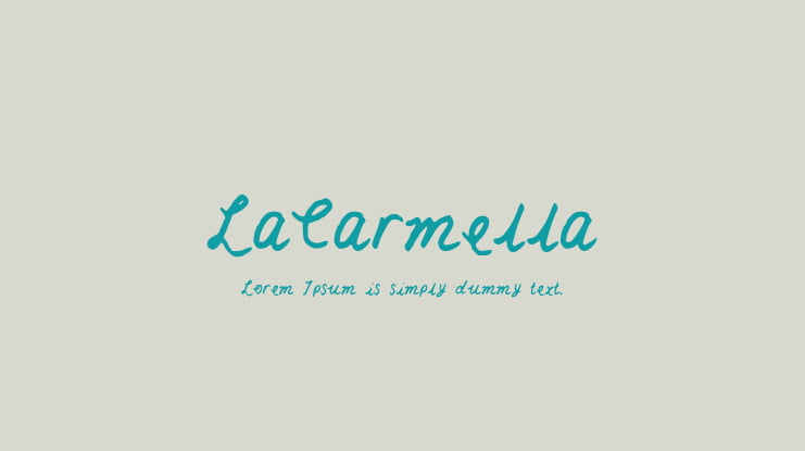 LaCarmella Font
