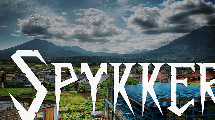 Spykker Font