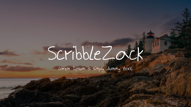 ScribbleZack Font