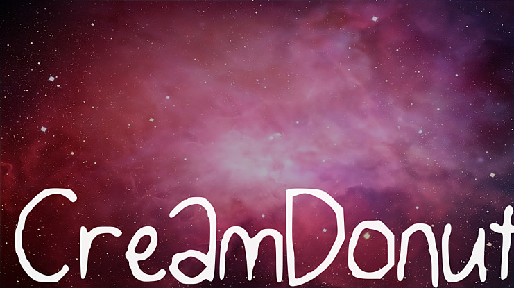 CreamDonut Font