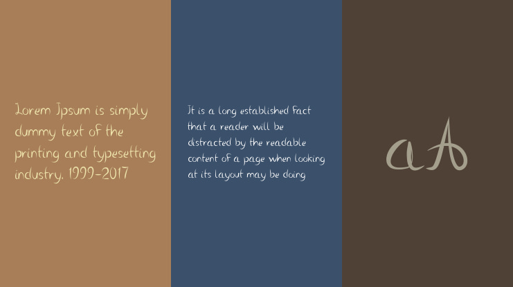 Vanlose Handwritten Font