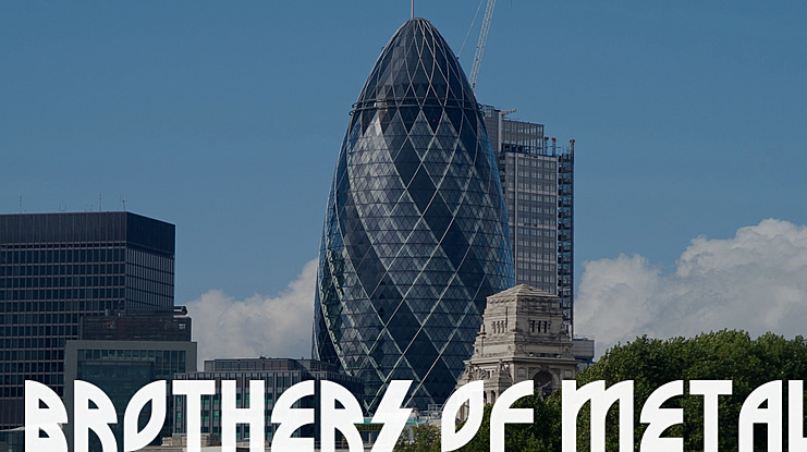 Brothers of Metal Font