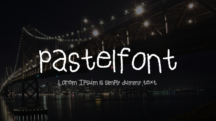 pastelfont Font