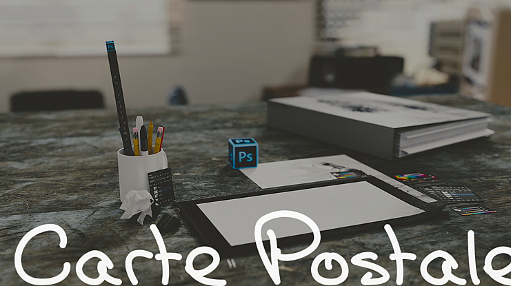 Carte Postale Font Family