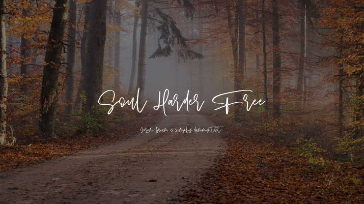 Soul Harder Free Font