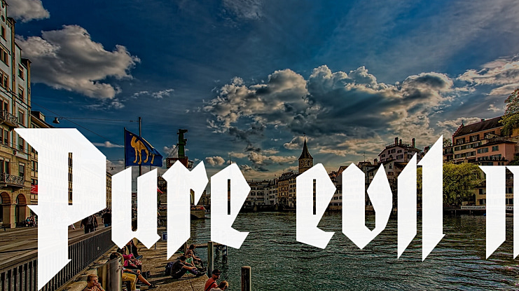 Pure Evil 2 Font