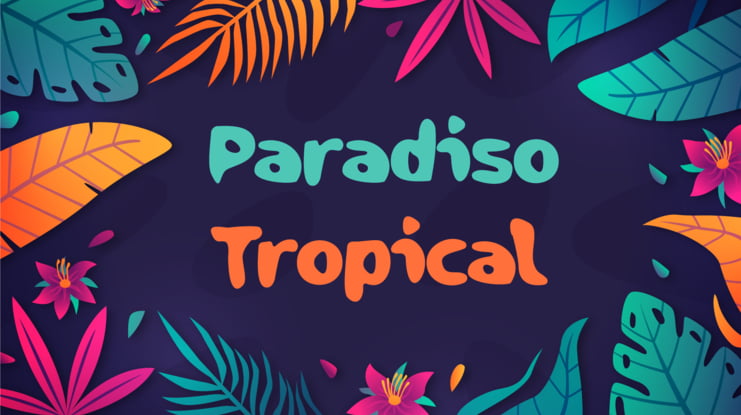 Paradiso Summer Font