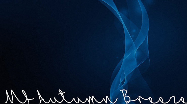 Mf Autumn Breeze Font