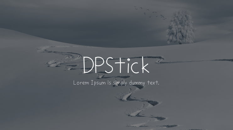 DPStick Font