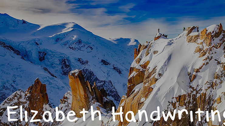 Elizabeth Handwriting Font