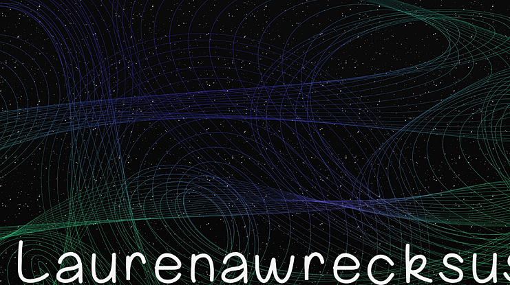 Laurenawrecksus Font