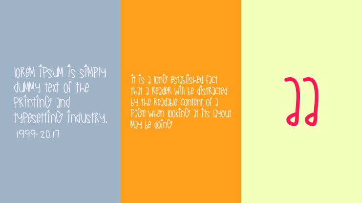 FantaseaAquaBabe Font