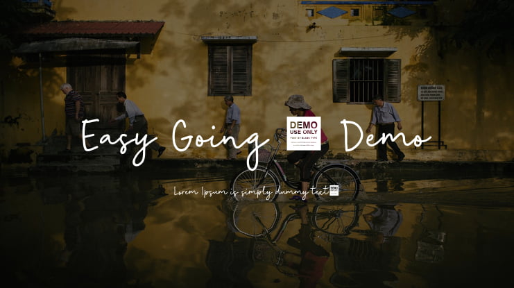 Easy Going - Demo Font