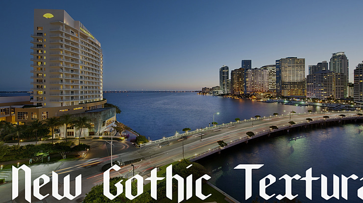 New Gothic Textura Font