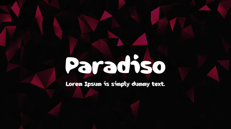 Paradiso Font