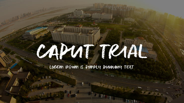 CAPUT_TRIAL Font
