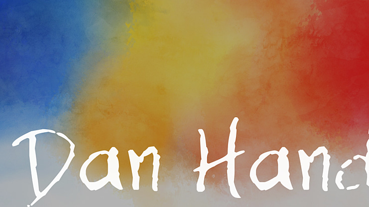 Dan Hand Font