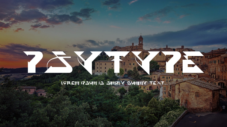 PsyType Font