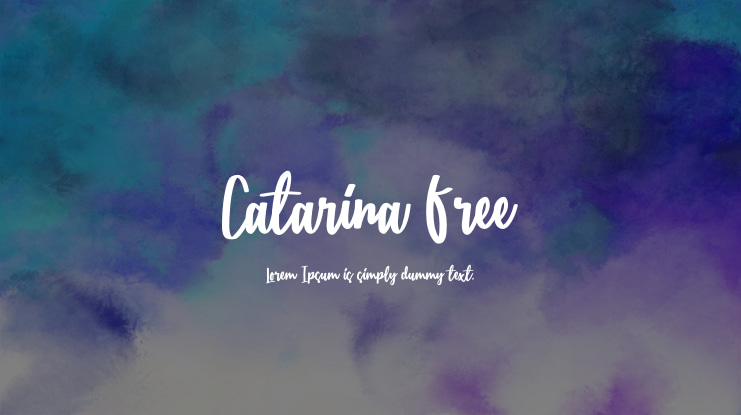 Catarina Free Font