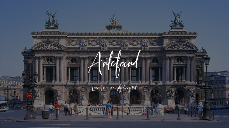 Antefand Font
